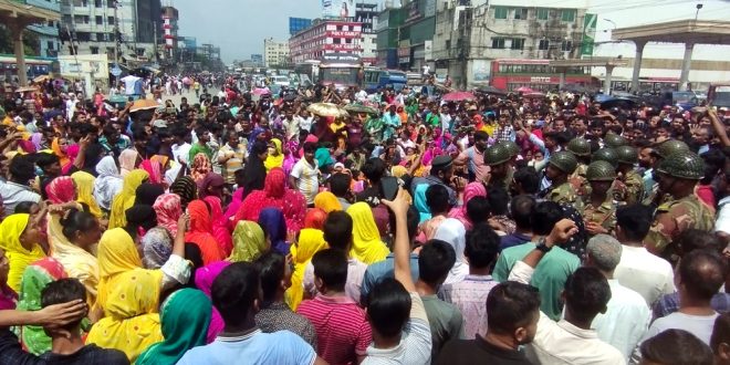 পোশাক শ্রমিকদের সব দাবি মেনে নিল সরকার ও মালিকপক্ষ