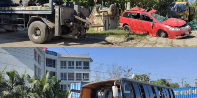 বন্ধুকে এয়ারপোর্টে নামিয়ে দিয়ে বাড়ি ফিরলো  তিন বন্ধুর লাশ